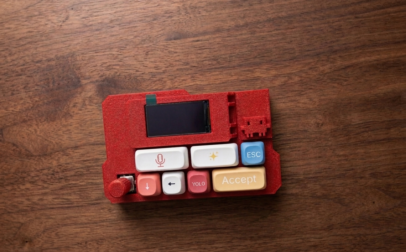 VibeKeys Max - Dark Red