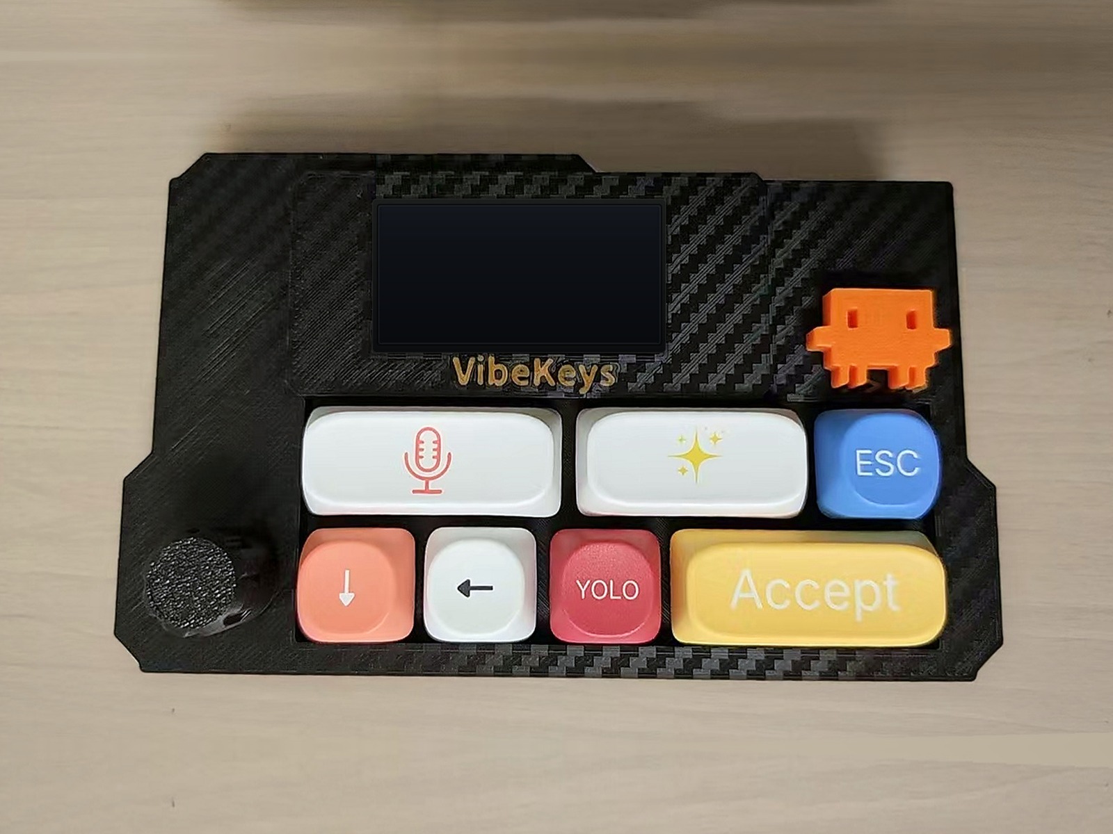 VibeKeys Max in Shadowline Black